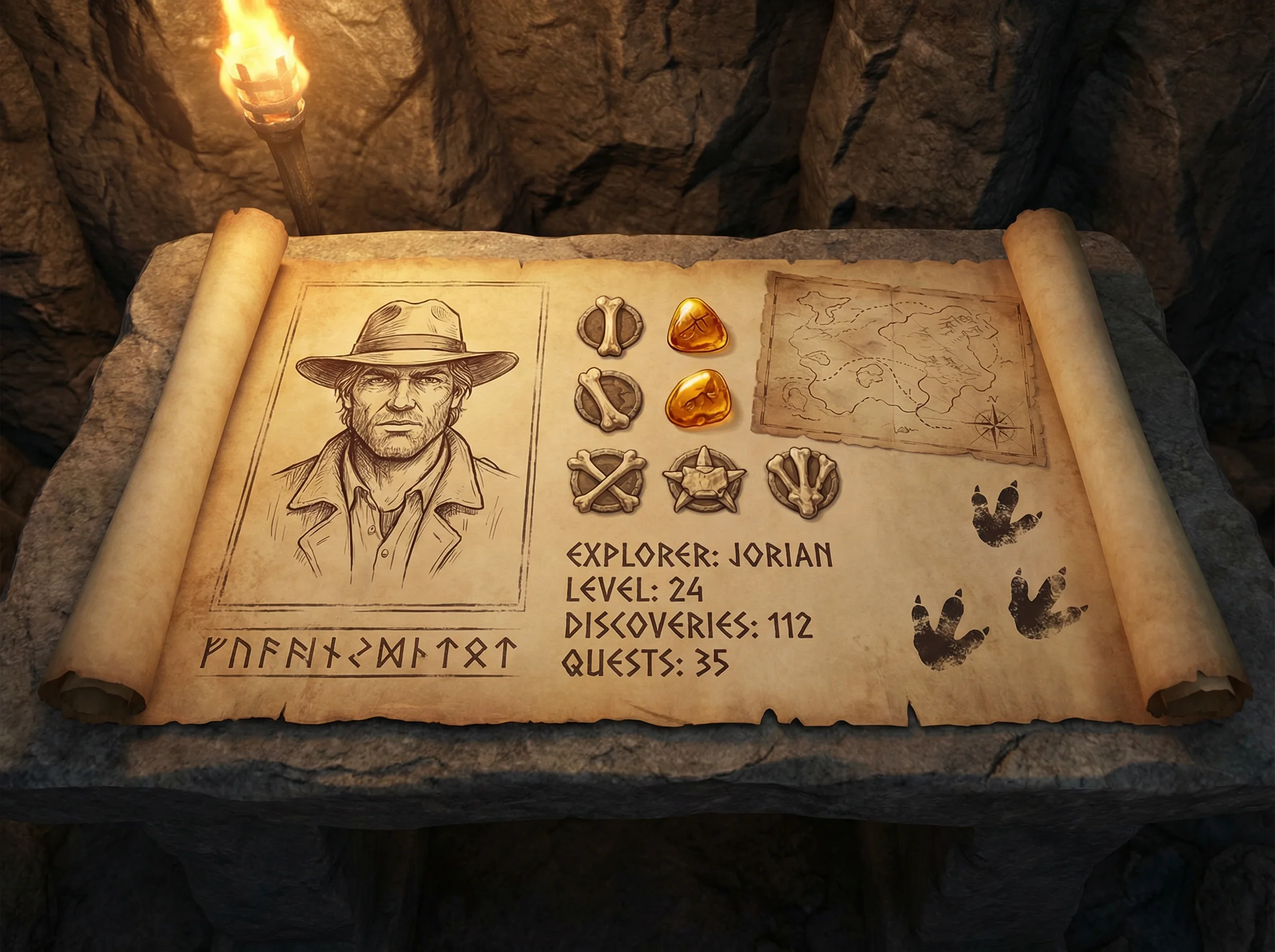 探险家档案示例头像，天下棋牌 冒险者形象